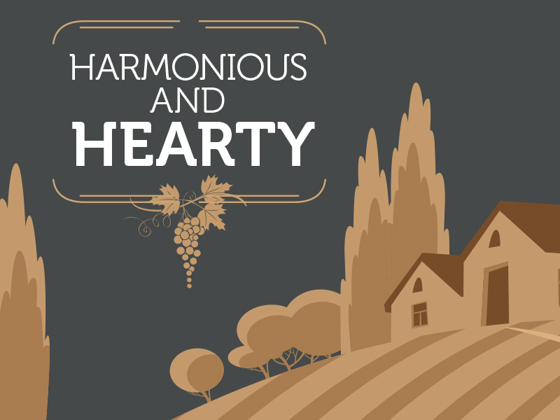 Harmonious and hearty